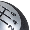 Renault Megane II 02-08 III 2008- Gear shift knob 6 Gears BLACK