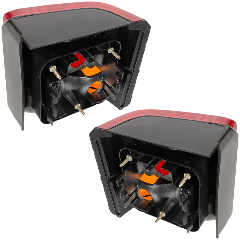 VW T4 90-04 BUS Exterior rear lamps orange-red Left + Right set *