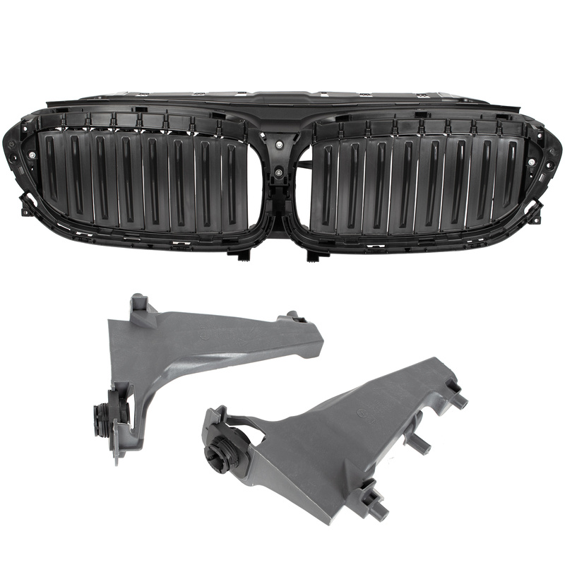 BMW 5 G30 G31 16-20 pas przedni kierownica powietrza wlot żaluzja chłodnicy