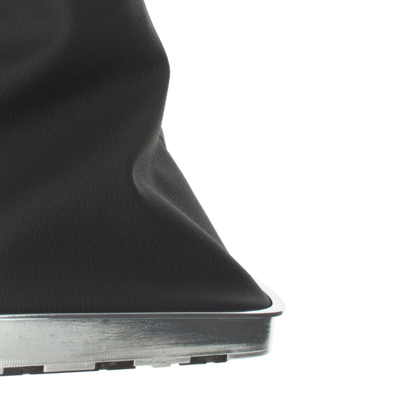 VW Passat CC 08-12 Gear shift knob SILVER + Lever Gaiter with frame CHROM 6 Gears