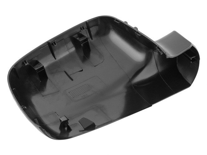 VW Caddy III 2004- Outside mirror housing BLACK Left