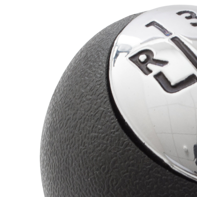 Renault Clio III 05-09 Gear shift knob 5 Gear BLACK + CHROM