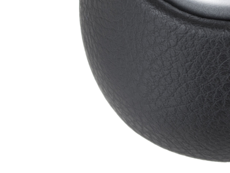 Alfa Romeo 147 00-10 Gear shift knob black + SILVER 6 speed