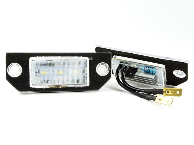 Ford Focus II C-MAX Licence plate light / lamp LED 2 pcs set