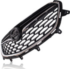 Opel Mokka 16-19 atrapa między reflektory (grill) CZARNA + CHROM