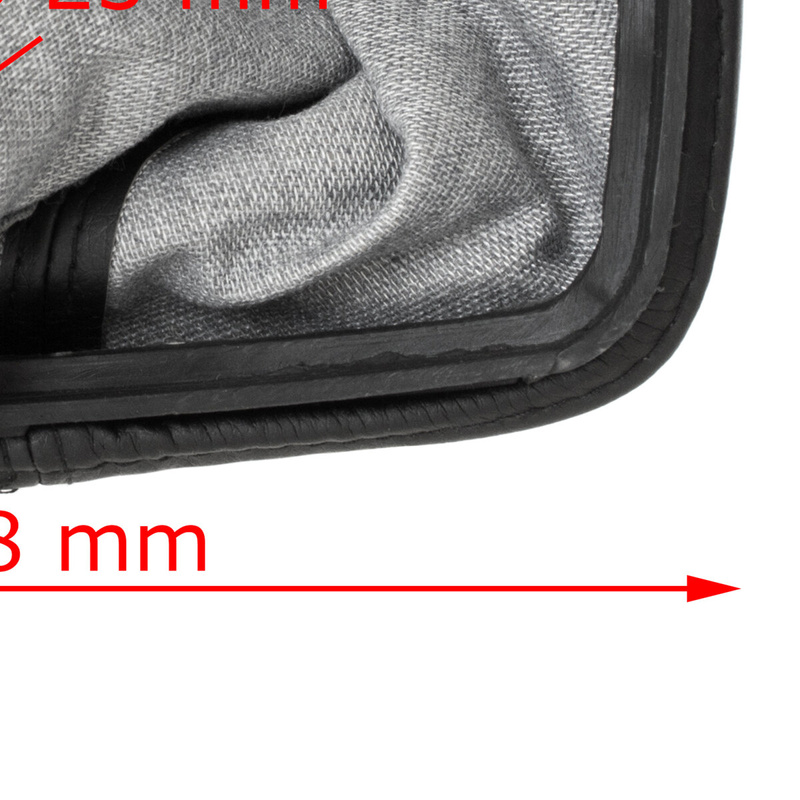 VW GOLF MK4 IV 98-05 Gear / gearbox knob BLACK + SILVER RING + BLACK LID 5+R + Lever Gaiter WITH FRAME