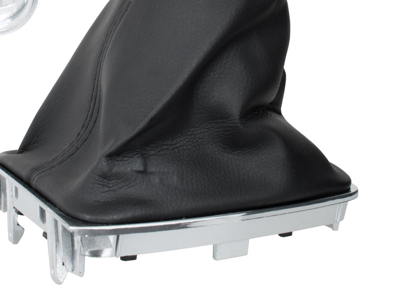 VW Golf VII 2012- Gear shift knob BLACK + Lever Gaiter 6 Gears