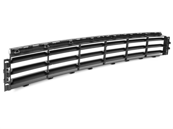 VW Passat B7 10-15 Bumper ventilation grill Center BLACK