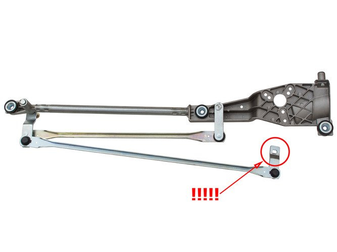 Ford Focus I 98-05 Wiper linkage / wiper transmission front