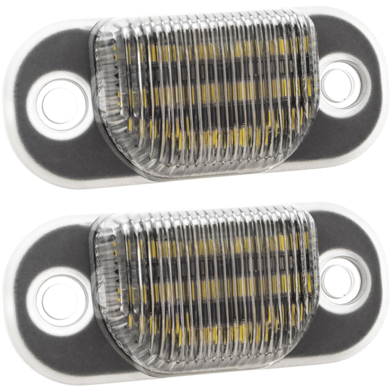 Audi 80 B3 B4 90 B3 100 C3 C4 200 C3 A6 C4 V8 lampki podświetlenia tablicy rejestracyjnej LED 2 szt. kpl.