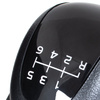Mercedes W203 C-class 00-07 Gear shift knob BLACK + Lever Gaiter 6 Gears