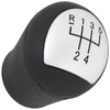 Renault Twingo 01-08 Gear shift knob SILVER, BLACK SCHEME