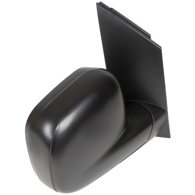 VW Caddy 04- lusterko zewnętrze mechaniczne CZARNE prawe