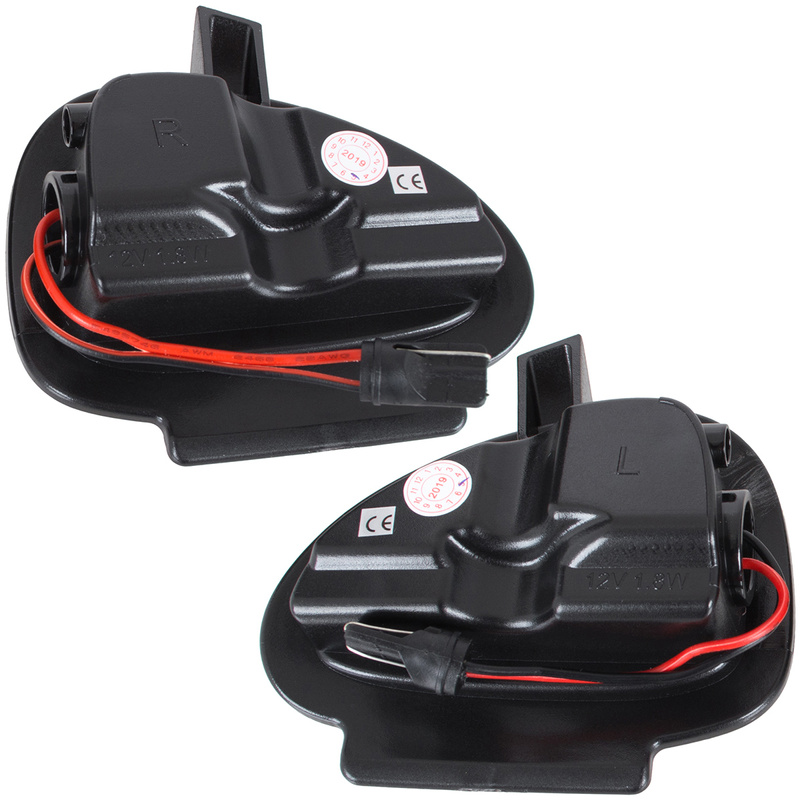 VW CC Eos Golf VI Jetta IV Passat CC B7 Tiguan Touran Scirocco Sharan II Seat Alhambra II Mirror backlights / lamps LED 2 pieces. set.
