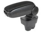 Peugeot 207 2006- armrest set BLACK FABRIC + mounting kit