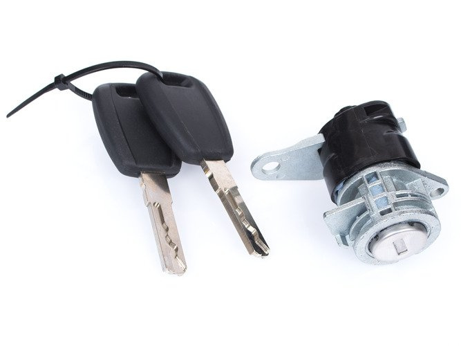 Citroen Jumper 2006- door lock / insert with keys (complete) front Left