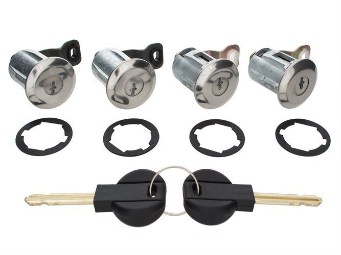 Citroen Berlingo 96-08 Door lock / insert 4 pcs set