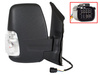 Ford Transit Mk8 14-19 wing mirror electric WHITE Indicator Right