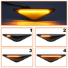 Ford Focus I 98-04 kierunkowskaz boczny LED DYMIONY DYNAMICZNY 2 szt. KPL