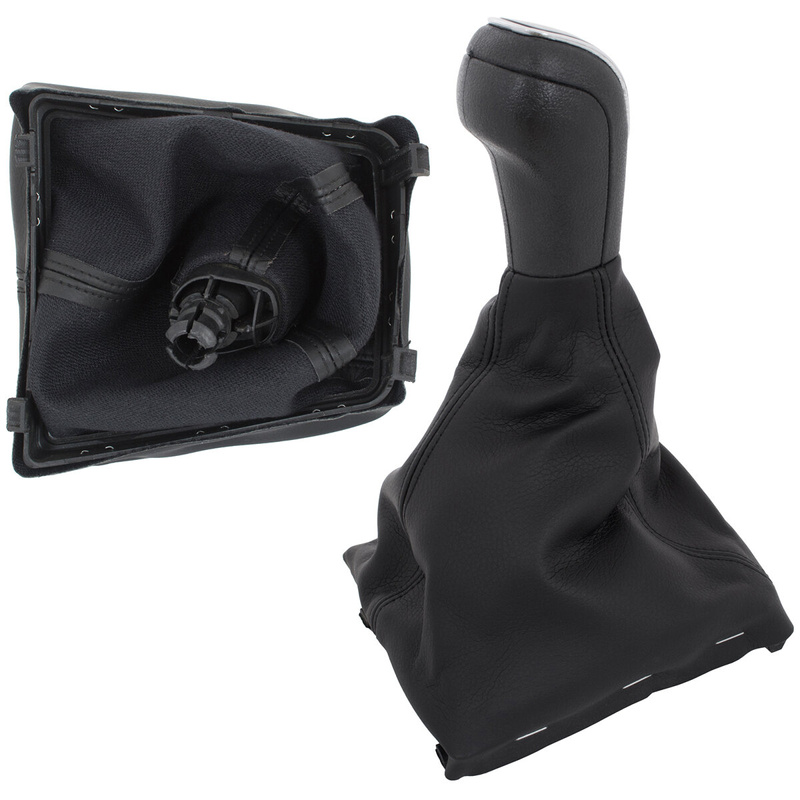 Skoda Superb II 08-12 Gear shift knob + Lever Gaiter with frame 5 Gear