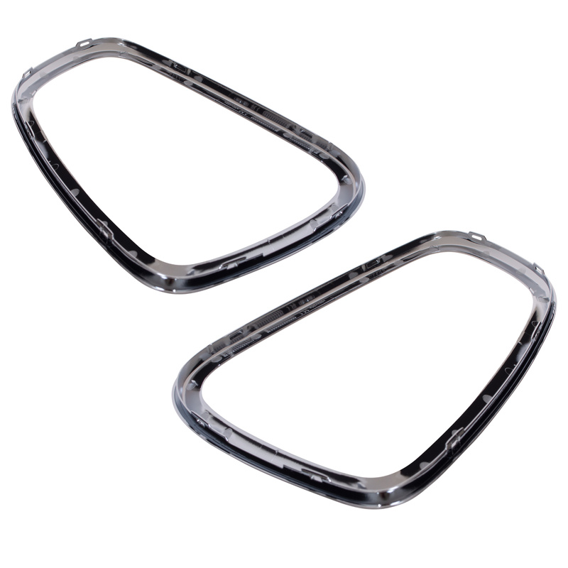 MINI R57 08-15 Osłona ramka lampy tylnej CHROM Lewa + Prawa 2 szt. KPL