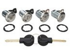 Citroen Berlingo 96-08 Door lock / insert 4 pcs set