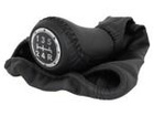 Fiat Punto II 99-03 Gear shift knob BLACK + Lever Gaiter 5 Gear