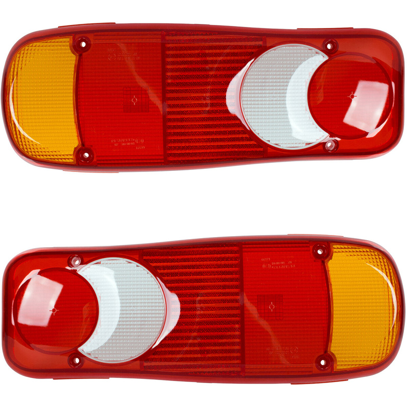 VW Transporter T5 / T6 skrzyniowy kontener klosz lampy tylnej lewy + prawy 2 szt. KPL