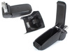 VW Golf V 03-08 armrest set BLACK FABRIC + mounting kit