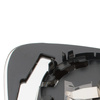 Skoda Roomster / Praktik 06-10 Mirror glass / mirror insert manual Left