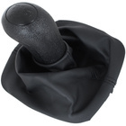 SKODA OCTAVIA MK1 I 96-11 Gear / gearbox knob BLACK 5+R + Lever Gaiter WITH FRAME 1U0711141