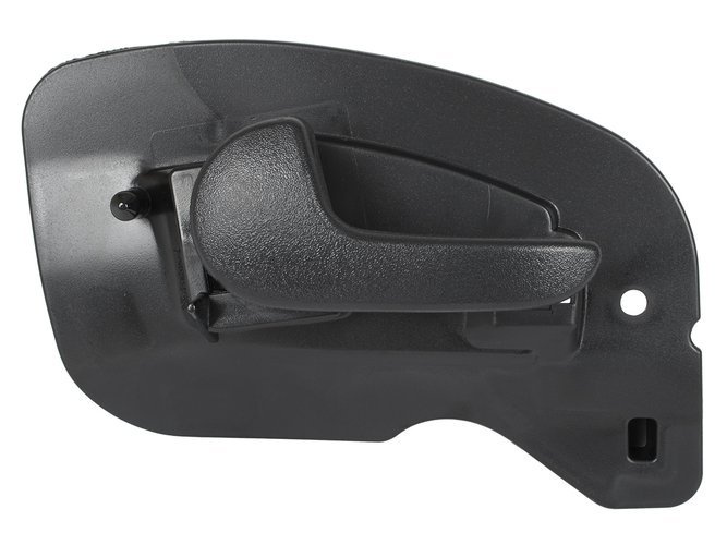 Opel Corca C 00-10 klamka wewnętrzna CZARNA przednia lewa