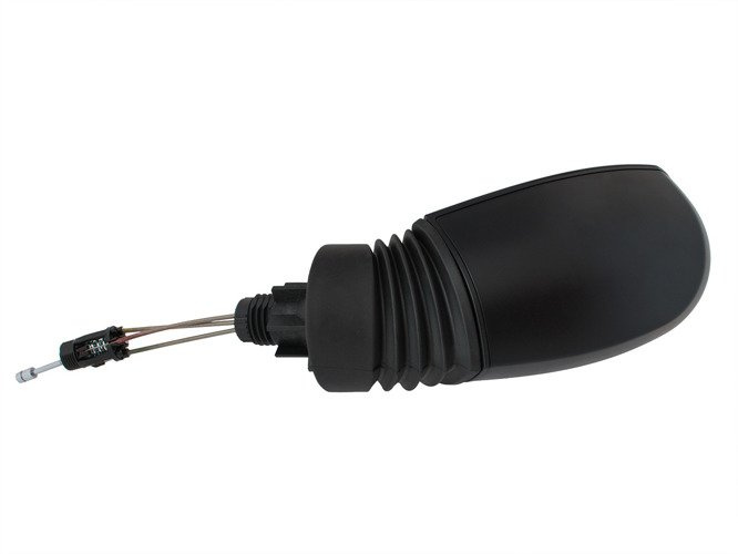Fiat Punto II 99-10 wing mirror manual Black Left