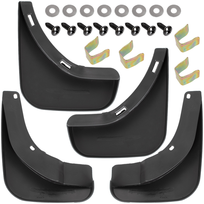 Skoda Octavia II 04-13 Mudflaps 4 pcs set