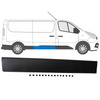 Vauxhall / Opel Vivaro B 2014- Side sliding / loading door Molding Right